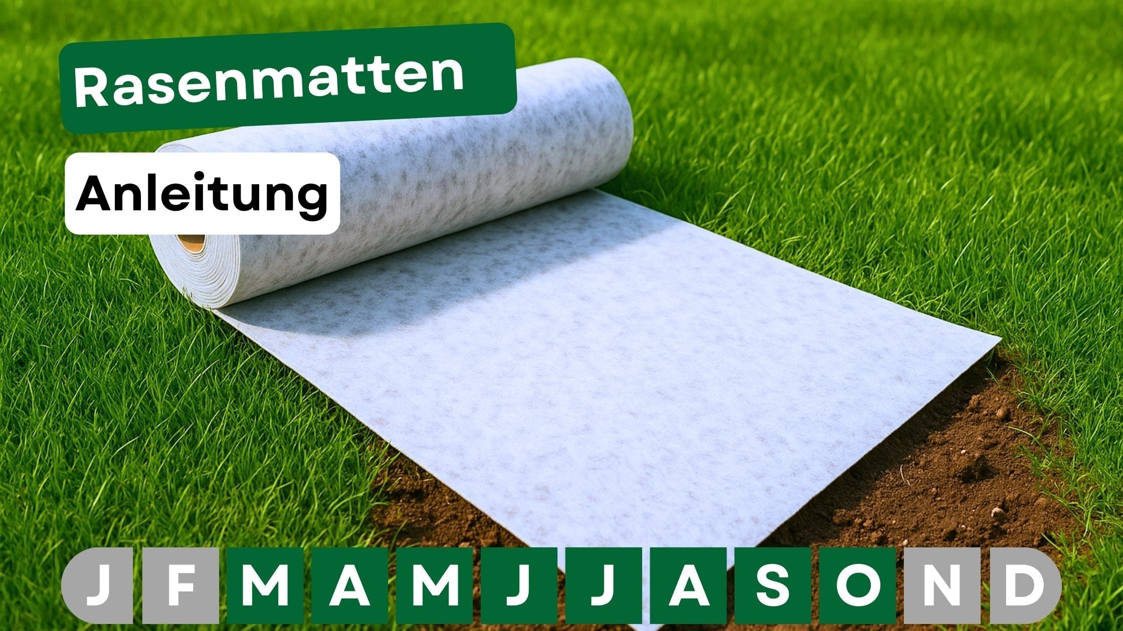 Rasenmatten Anleitung