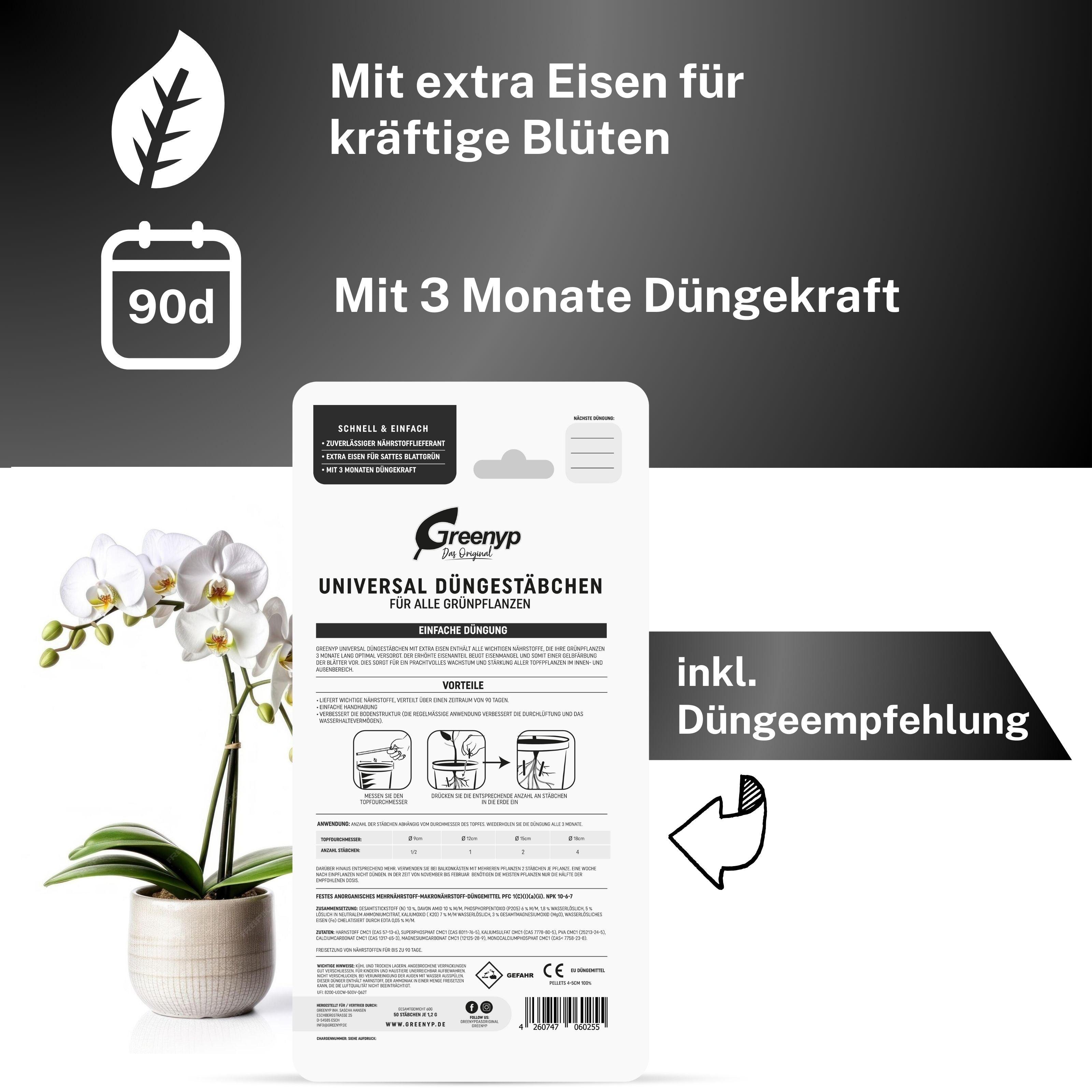 Orchideen Düngestäbchen