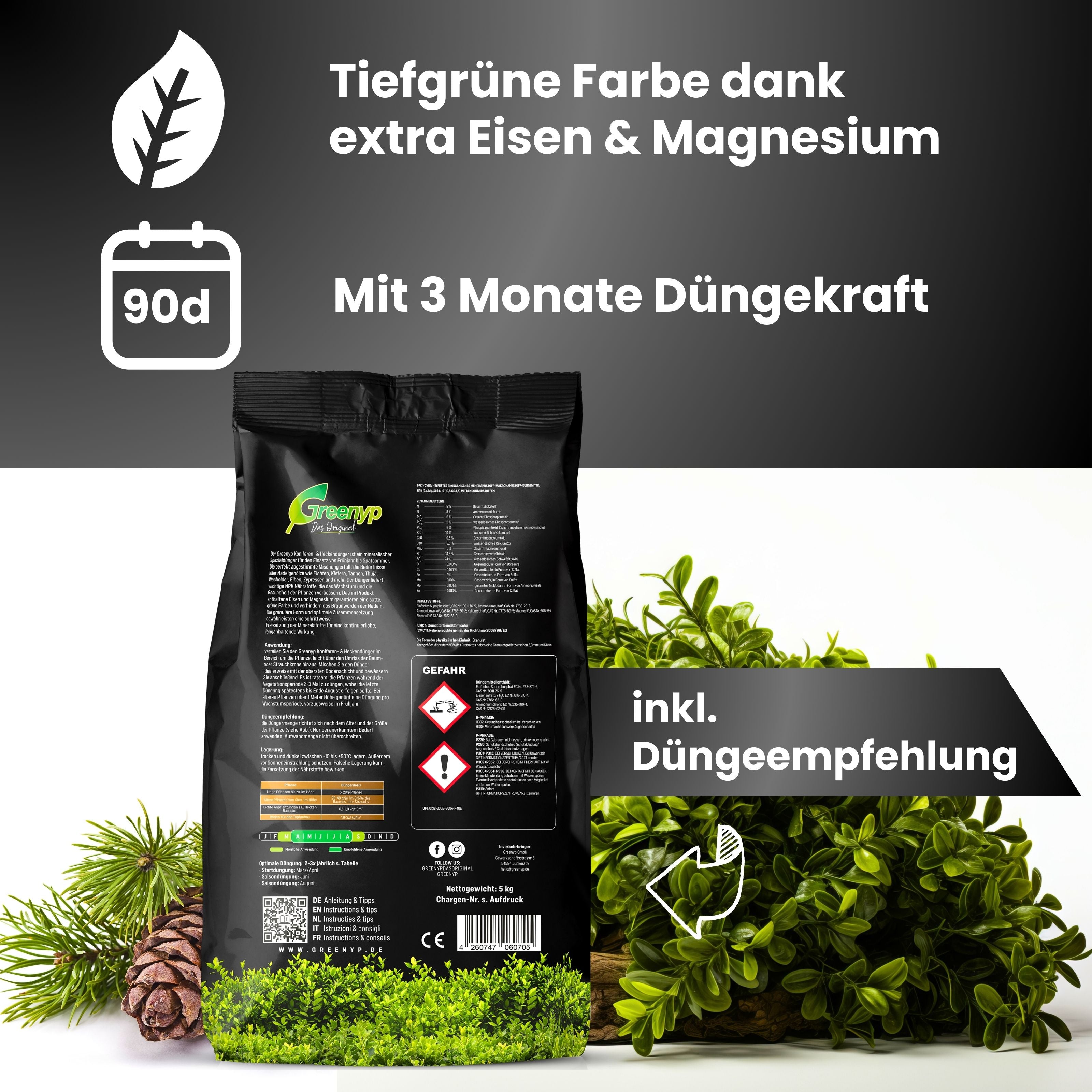 Koniferen- & Heckendünger
