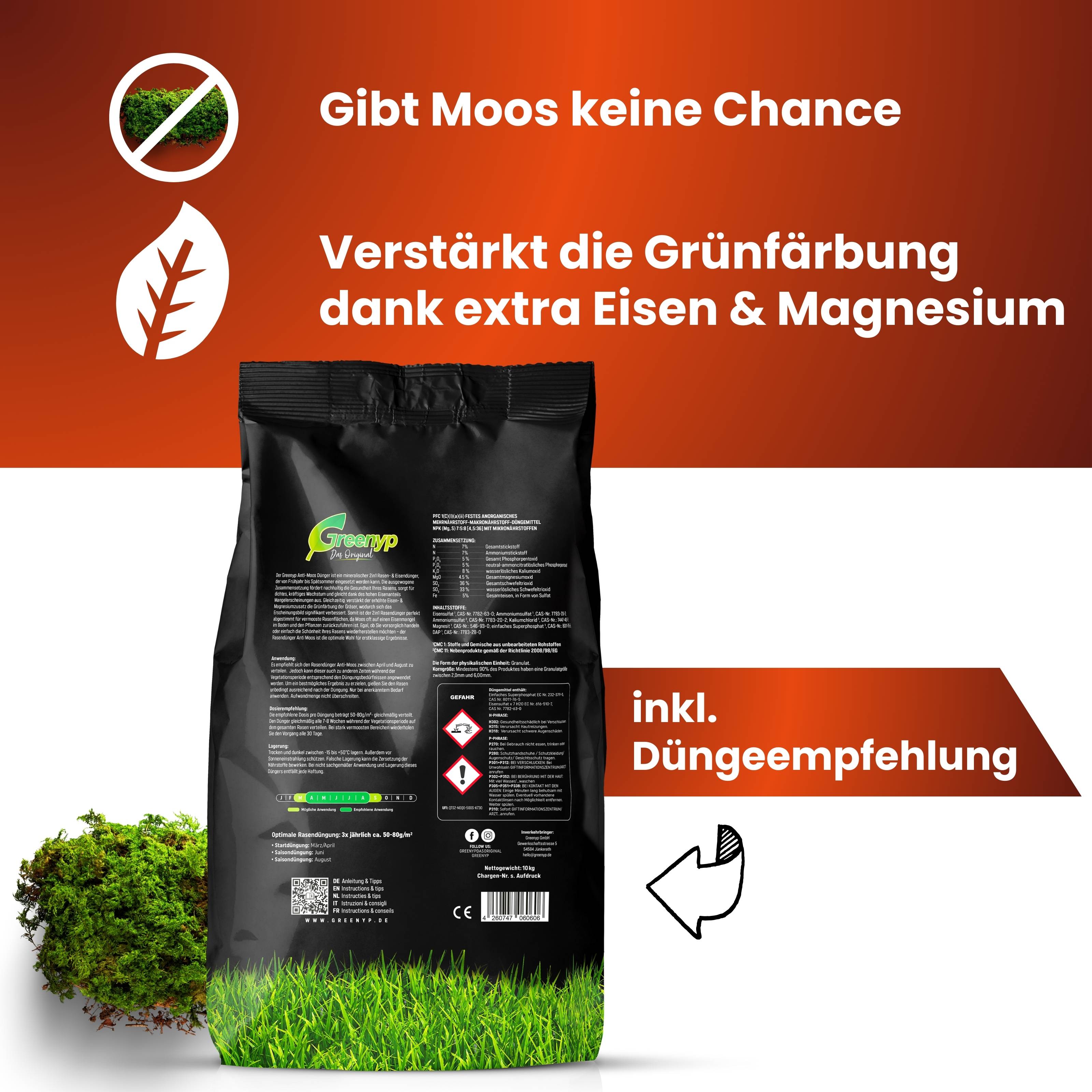 Anti Moos Rasendünger