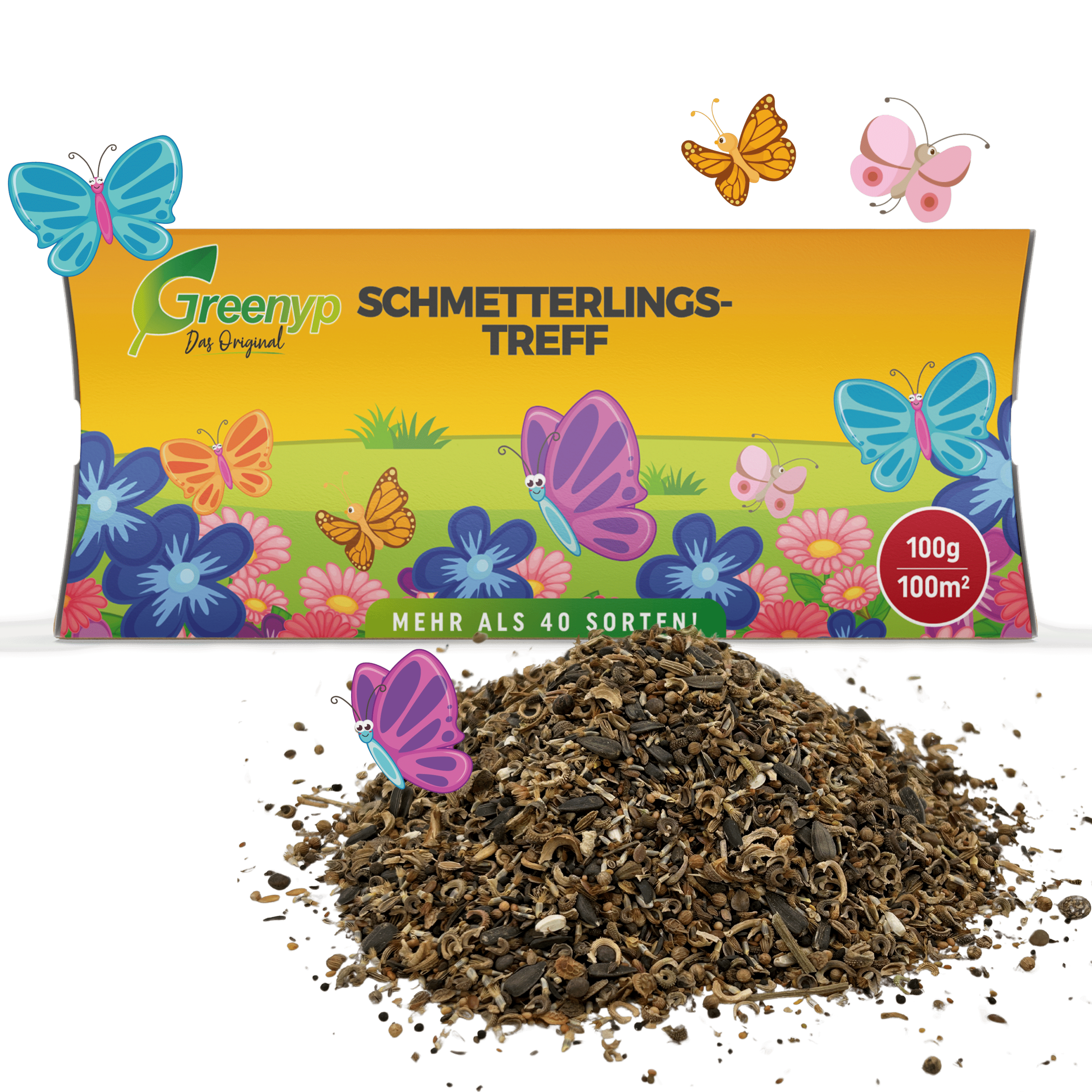 Schmetterlingstreff - bunte Blumenwiese für Schmetterlinge & Insekten