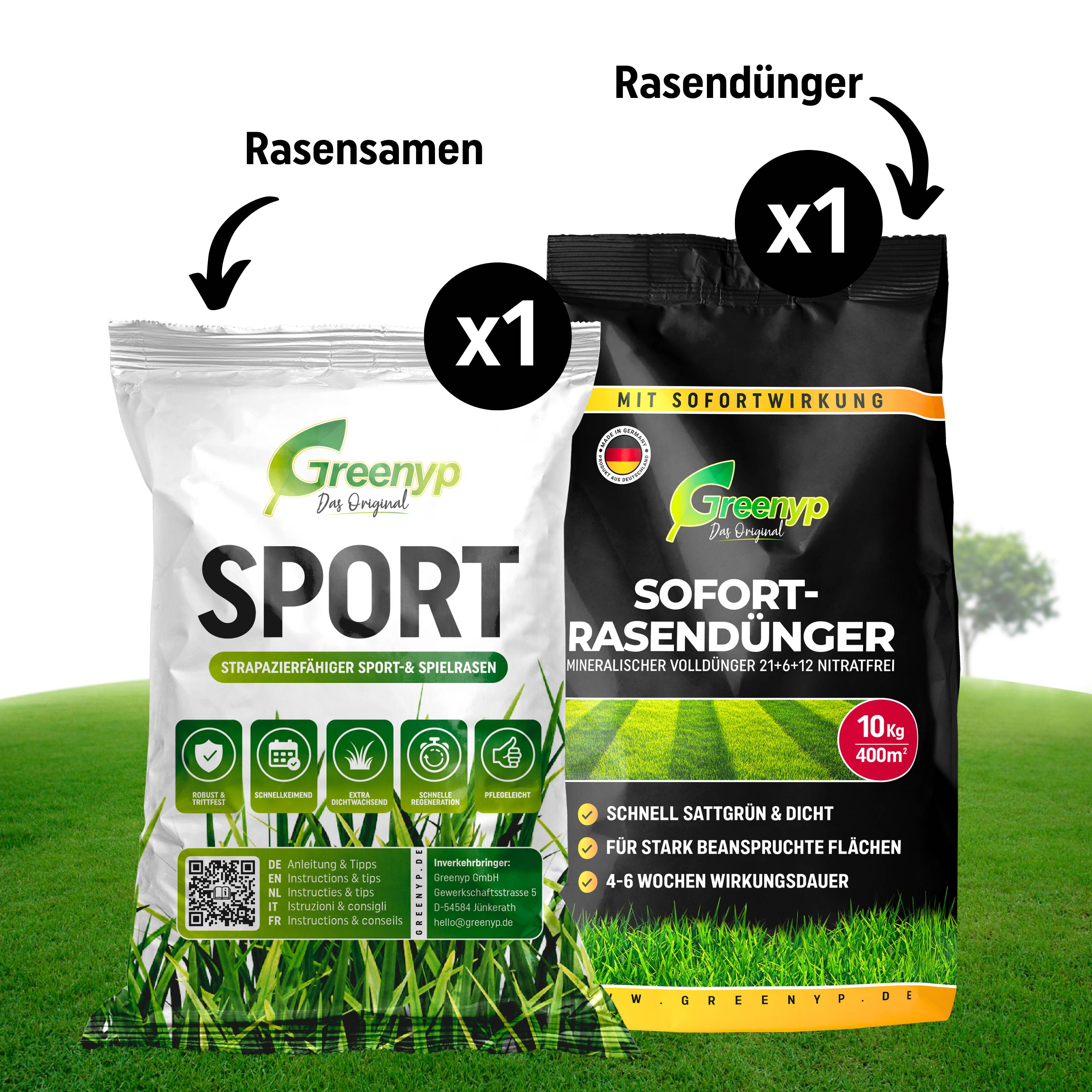 #Menge_100m² / Sofortdünger