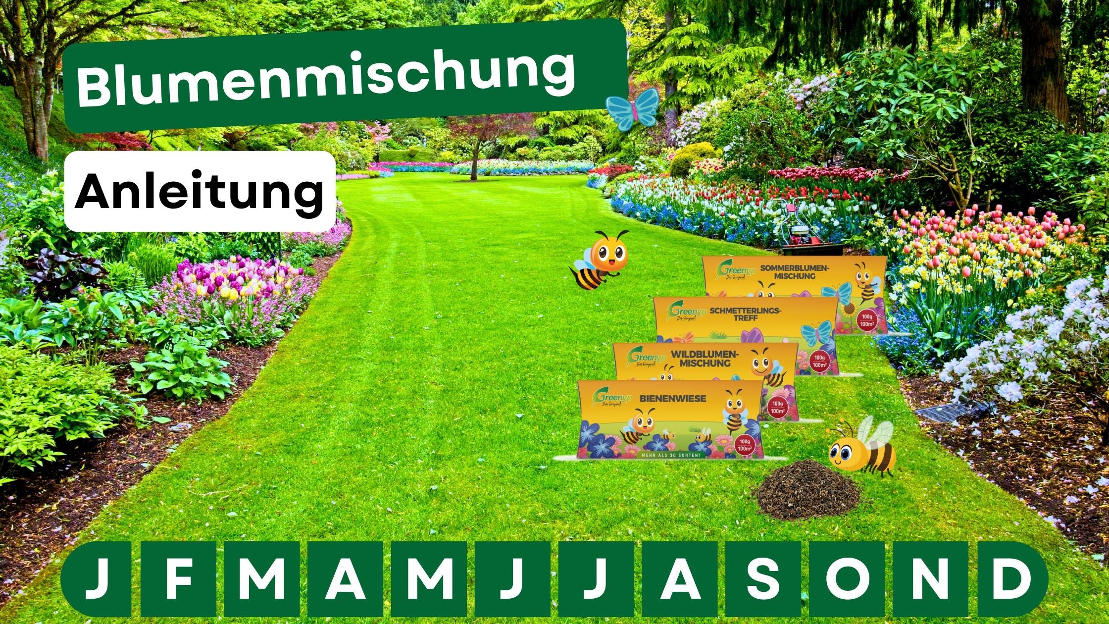 Blumenmischung Anleitung