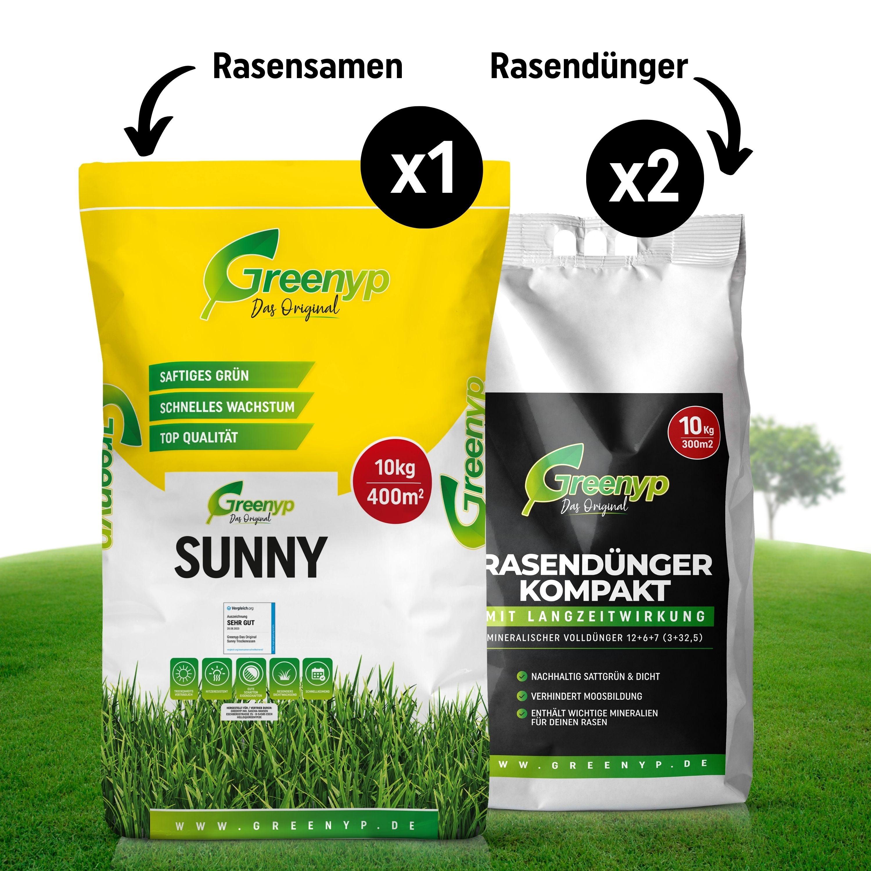 #Menge_400m² / Langzeitdünger