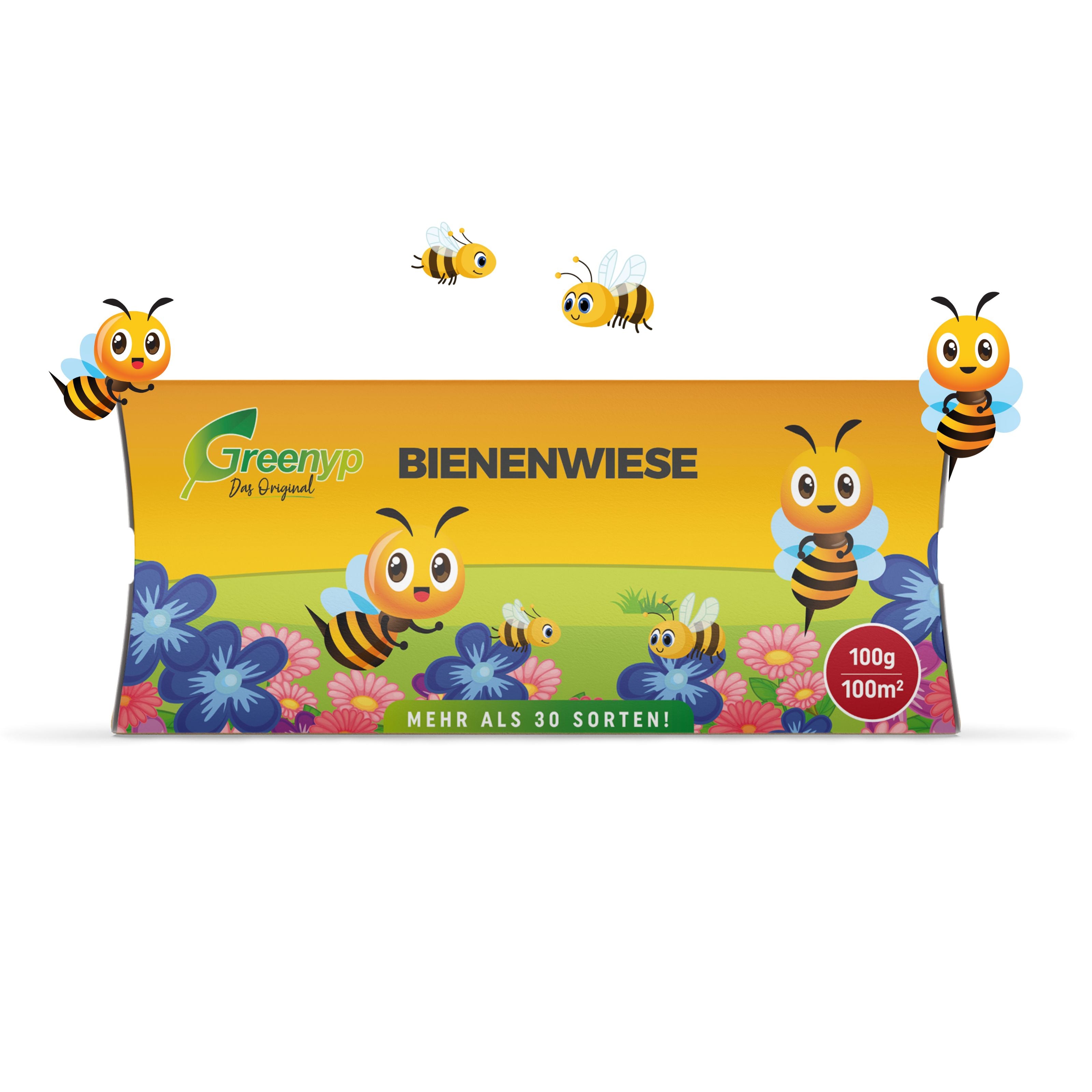 Bienenwiese - bunte Bienenweide für Bienen & Hummeln