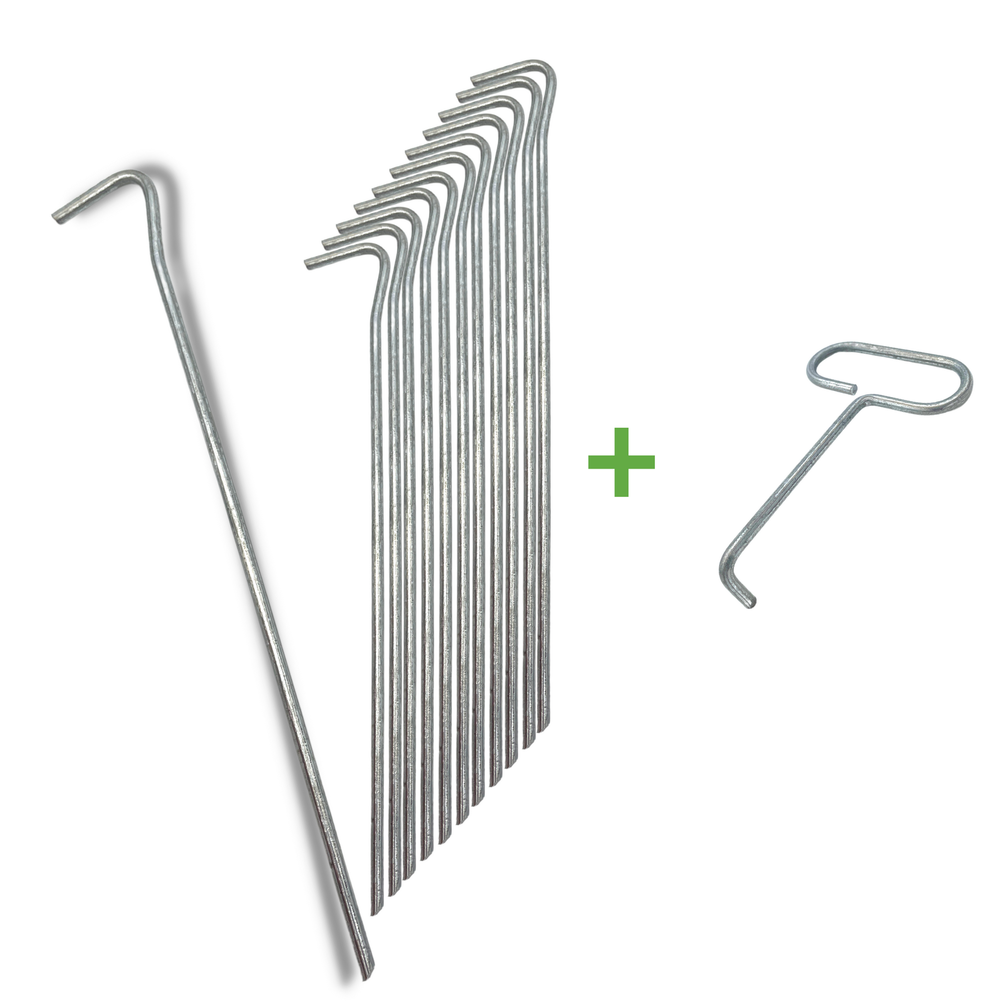 U Haken Garten 10x Verzinkte Erdanker F&uuml;r Unkrautvlies - Stahl, Feuerverzinkt, Ma&szlig;e 150x30x3,0mm, Made In Germany Erdanker Klein